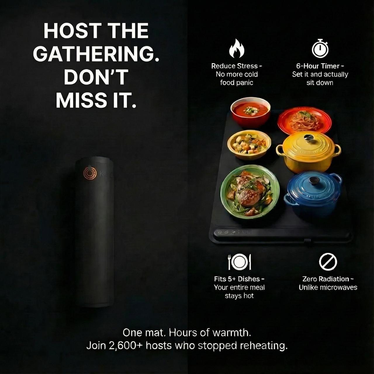 KüchenTherm™ Food Warming Mat